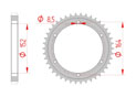 rear steel sprocket 530 yamaha