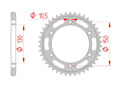 rear steel sprocket 525 yamaha