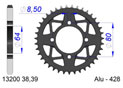 AFAM Rear alu sprocket  #428