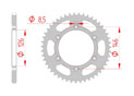 rear steel sprocket 520 suzuki