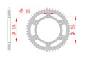 rear steel sprocket 520 beta