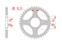 rear steel sprocket 520 suzuki LT