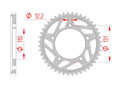 rear steel sprocket 525 bmw