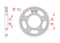 rear steel sprocket 530 kawasaki