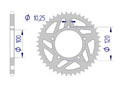 AFAM Rear alu sprocket  #520 RSV1000