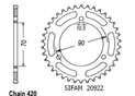 Rear sprocket TT Esjot