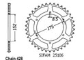 Rear sprocket TT Esjot