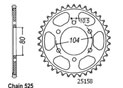 Rear sprocket Esjot