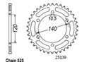 Rear sprocket Esjot