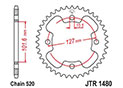 Rear sprocket Esjot