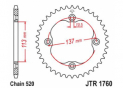 Rear sprocket Esjot