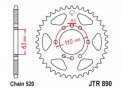 Rear sprocket Esjot