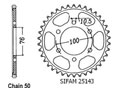 Rear sprocket Esjot