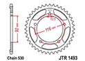 Rear sprocket Esjot