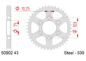 Rear Steel Sprocket #530