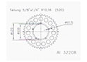 Esjot Front Sprocket