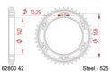 Rear steel sprocket #525