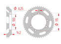 rear steel sprocket 428 beta