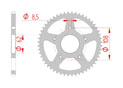 rear steel sprocket 420 mh