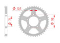 Rear steel sprocket #525