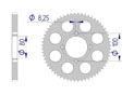 AFAM Rear alu sprocket  #420 GAS-GAS 80 TXT