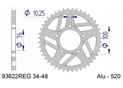 AFAM Rear alu sprocket  #520 HARD