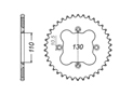 Rear sprocket Steel Honda Chain 520