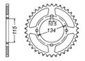 Rear sprocket Steel Cagiva Chain 520