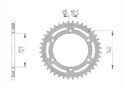 Rear sprocket Steel Cagiva Chain 530