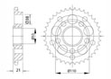 Rear sprocket Steel Ducati Chain 525