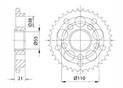 Rear sprocket Steel Ducati Chain 520