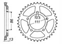 Rear sprocket Steel Gilera Chain 520