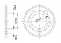 Rear sprocket Steel Gilera Chain 525