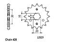 TT Esjot Rear Sprocket