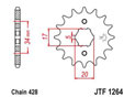 Front sprocket TT Esjot