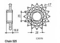 Front sprocket Esjot