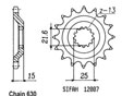 Front sprocket Esjot