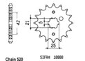 Front sprocket TT Esjot