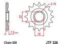 Front sprocket TT Esjot Lightweight