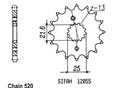 Front sprocket Esjot