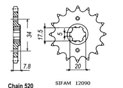 Front sprocket TT Esjot