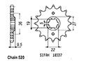 TT Esjot Rear Sprocket