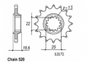 Front sprocket Esjot