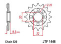 Front sprocket TT Esjot