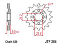 Front sprocket TT Esjot