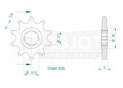 Front sprocket TT Esjot