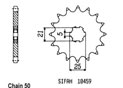 Front sprocket Esjot