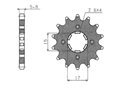 Front sprocket Honda Kawasaki Chain 420