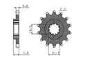 Front sprocket Honda Chain 520