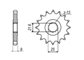 Front sprocket Yamaha Chain 428